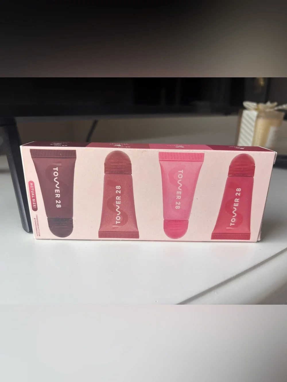 Tower 28 Mini Lil' Softies 2.0 LipSoftie Tinted Lip Treatment Set of 4 Brand New
